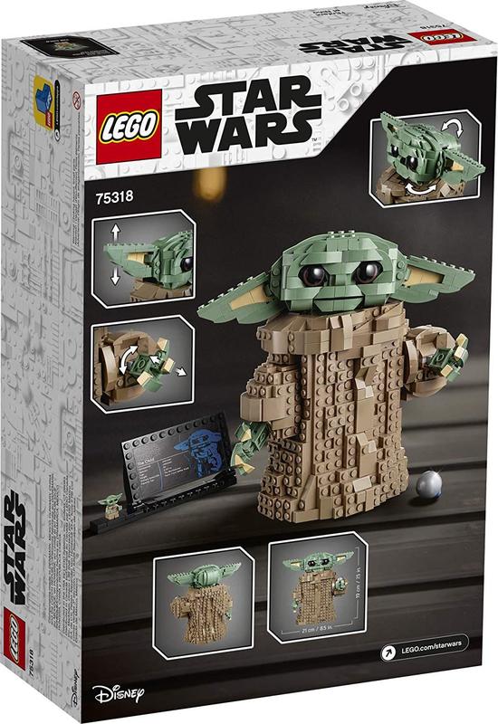 alyse♡ LEGO Star Wars: O Mandaloriano - Bebê Yoda 75318 - Brinquedos de